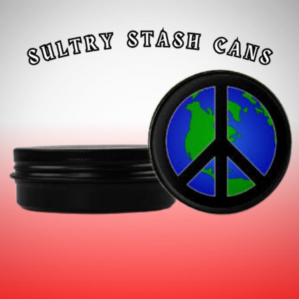 WORLD PEACE STASH TIN